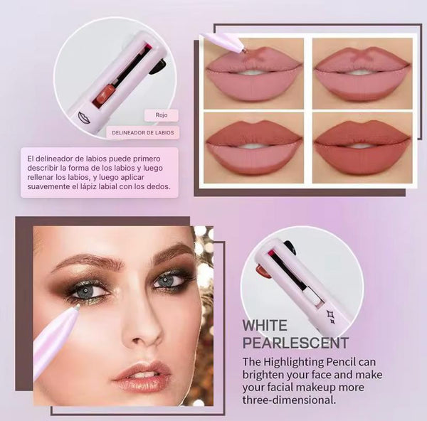 Lápiz Mágico de Maquillaje 4 en 1